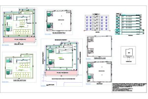 Floor Plan of Dr KVR Prasad Plaza